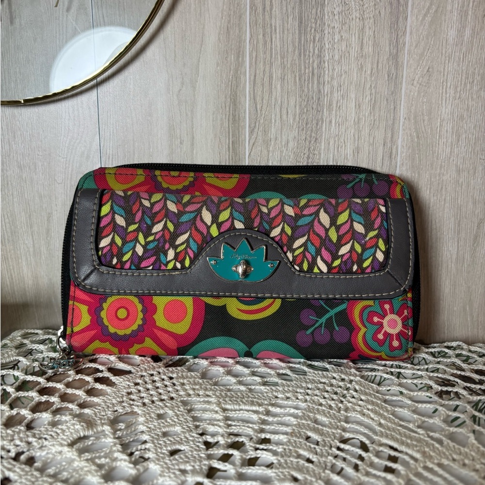 Lilly Bloom Vibrant Multicolor Women's Wallet